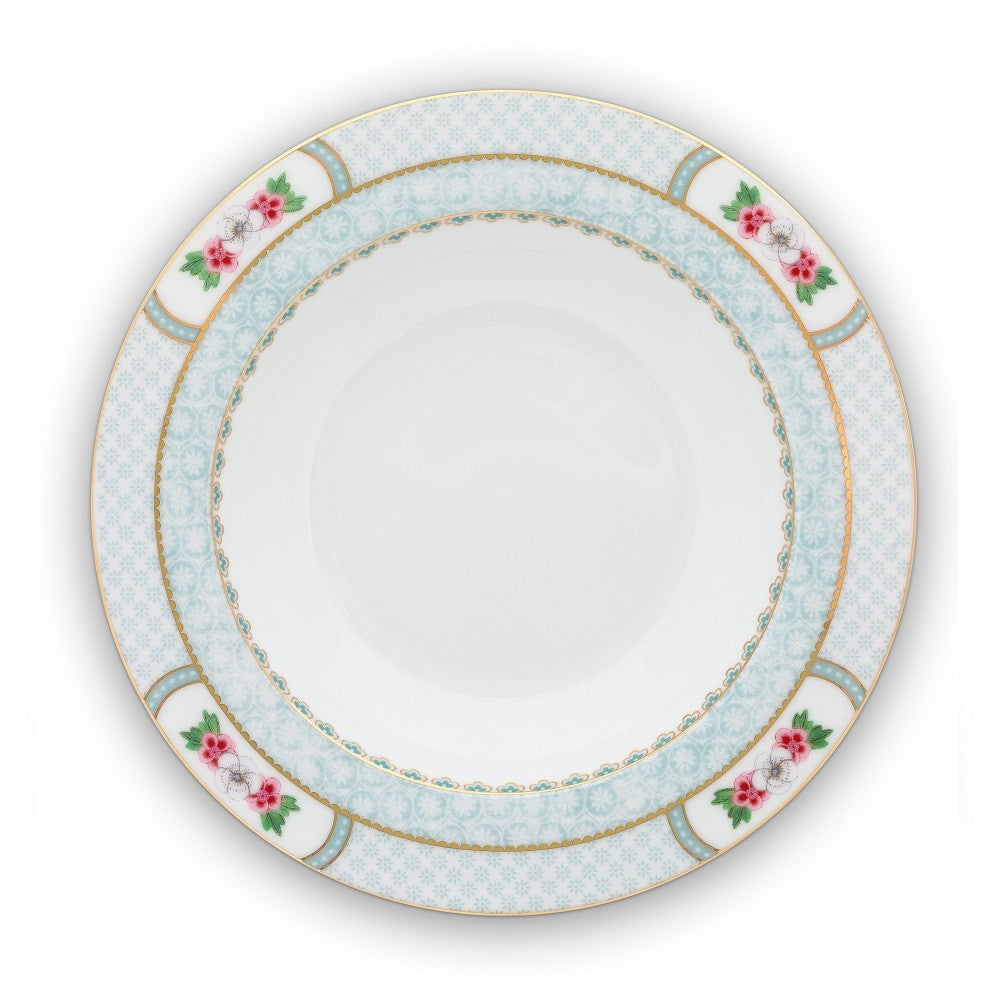 Pip Studio Blushing Birds Soup Plate - White