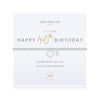 Joma Jewellery A Little Happy 40th Birthday Bracelet