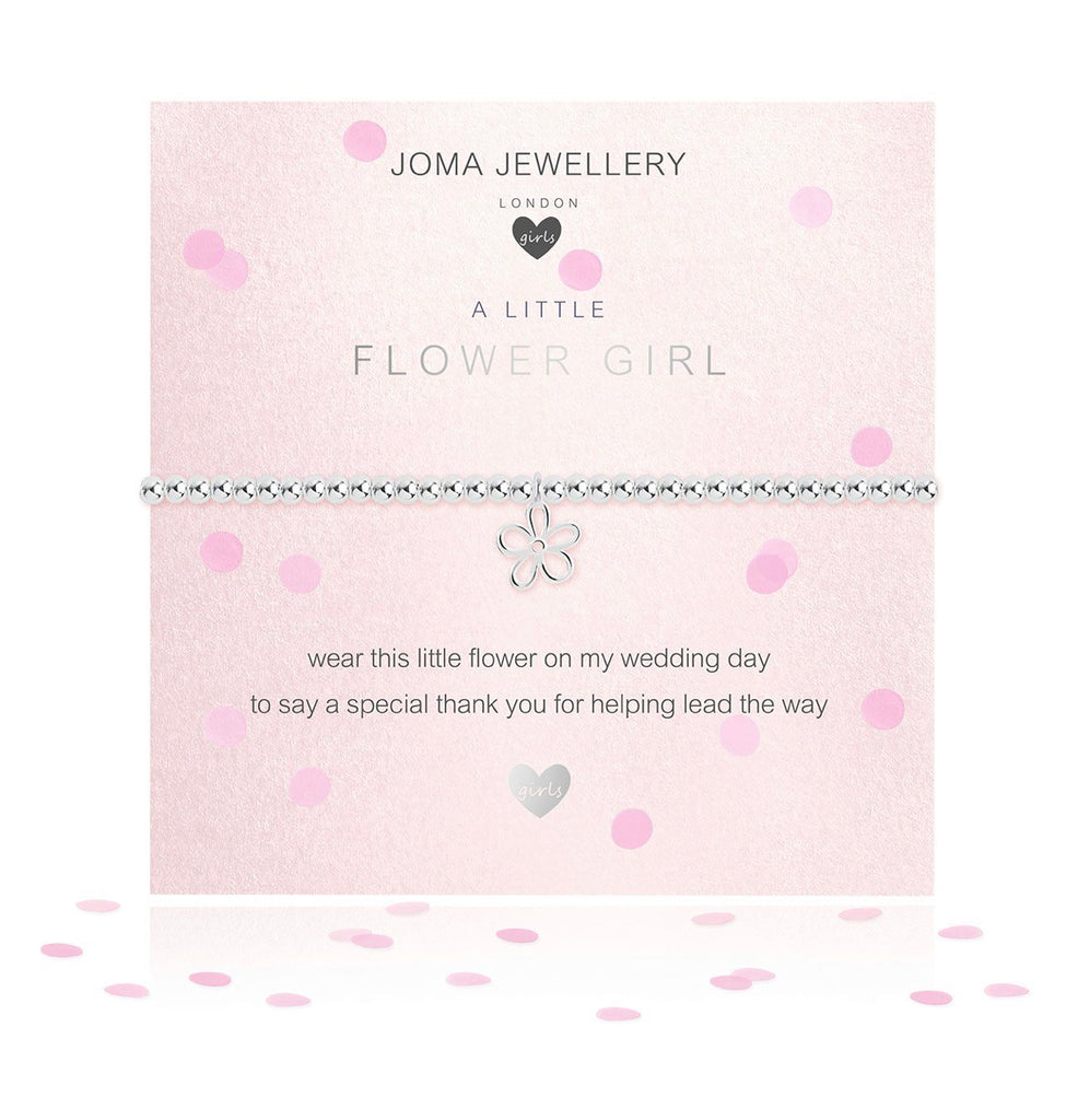 Joma Jewellery Girls Bracelet - A Little Flower Girl