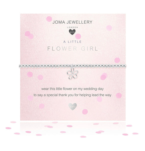 Joma Jewellery Girls Bracelet - A Little Flower Girl