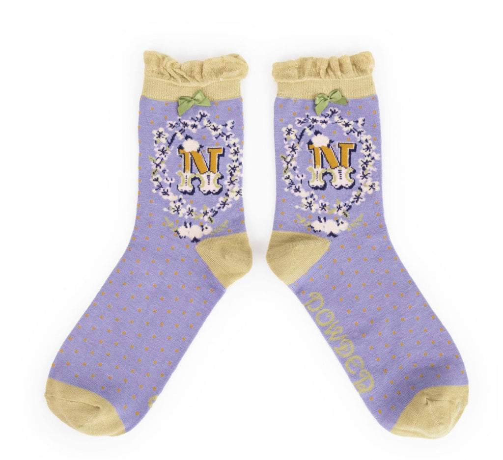 Powder A-Z Socks - N