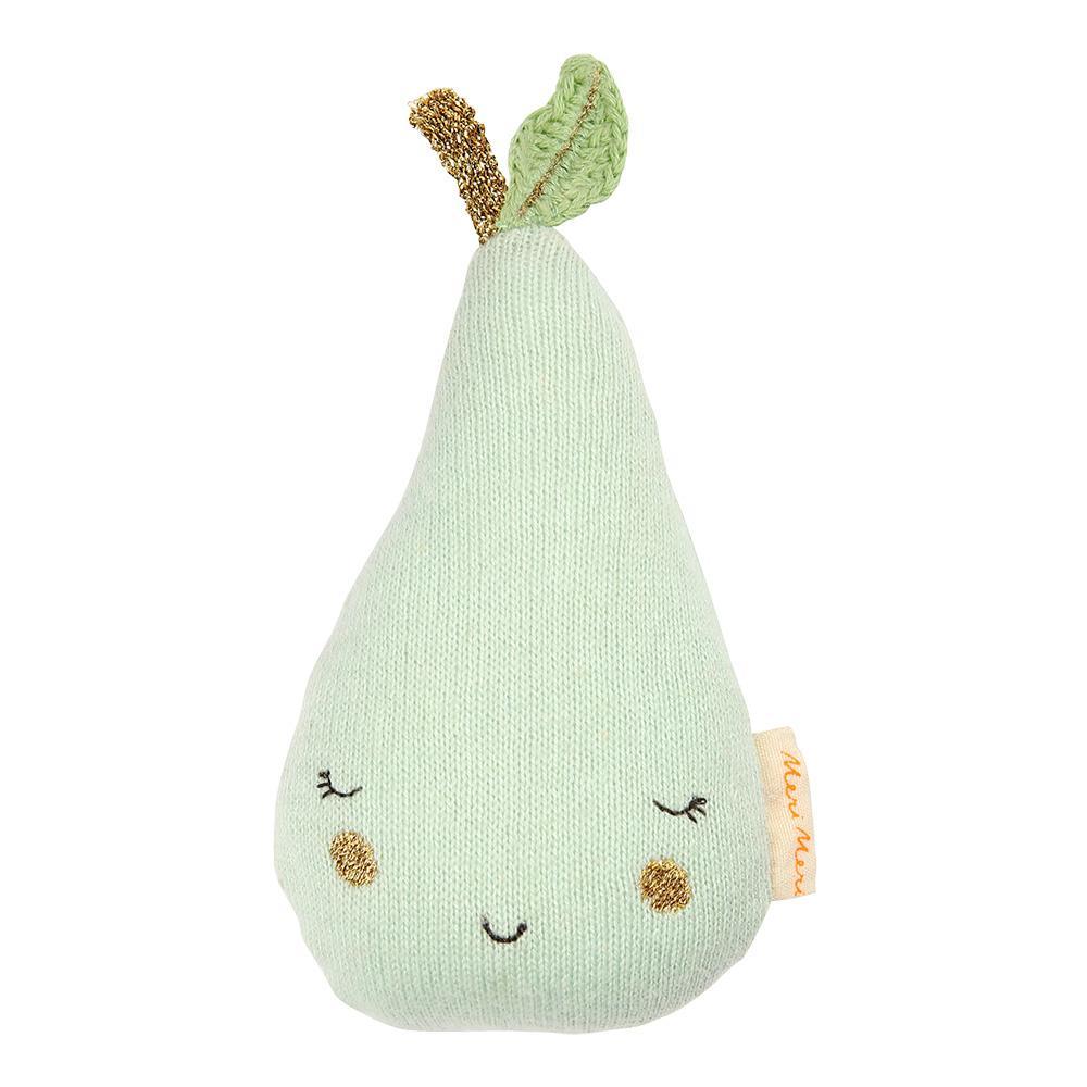 Meri Meri Pear Baby Rattle