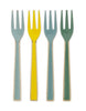PiP Studio Enamel Pastry Forks - Set Of Four