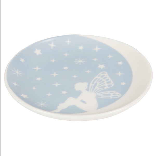 Sass & Belle Fairy On Crescent Moon Jewellery/Trinket Dish