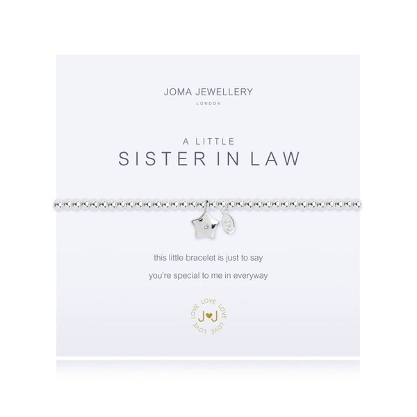 Joma Jewellery A Little Sister in Law Bracelet
