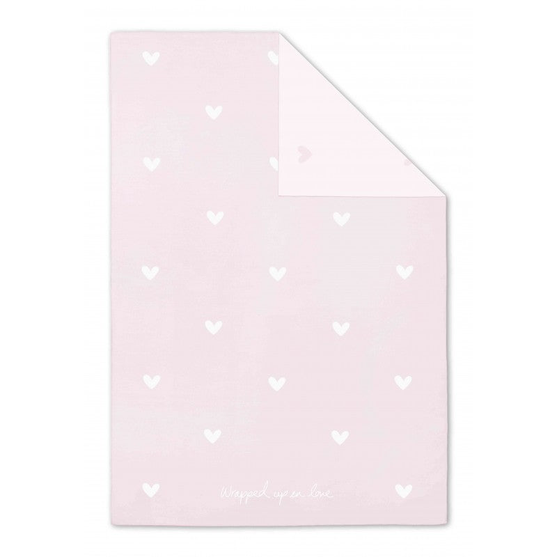 Katie Loxton Baby Blanket - Wrapped up in Love (Pale Pink)