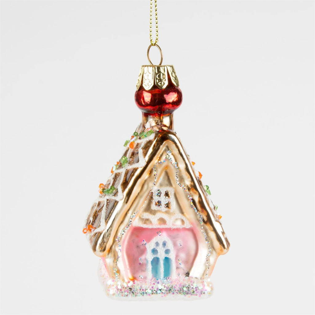 Sass & Belle Princess Gingerbread House Christmas Tree Decoration