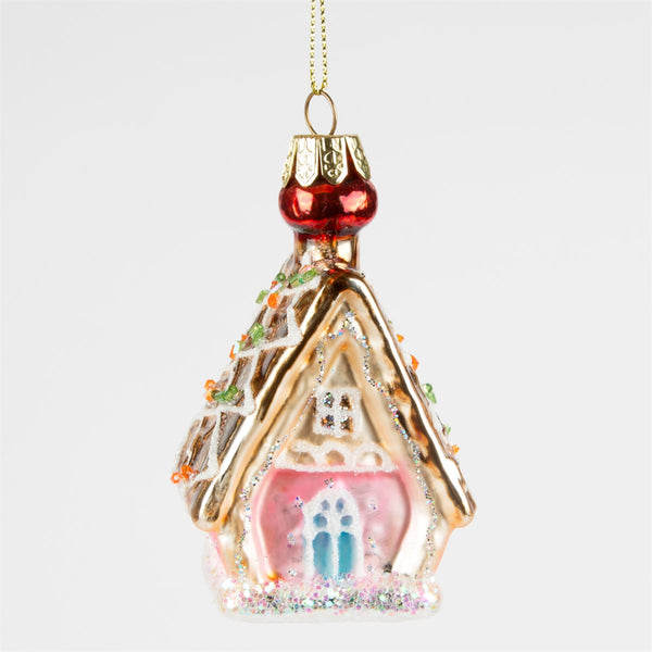 Sass & Belle Princess Gingerbread House Christmas Tree Decoration