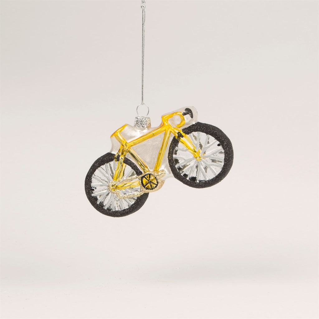 Sass & Belle Gold Bike Christmas Tree Decoration