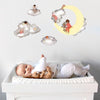 Belle & Boo Cloud Fairies Wall Sticker