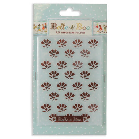 Belle & Boo A6 Embossing Folder