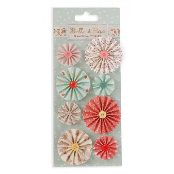 Belle & Boo Accordion Stickers
