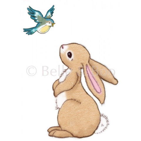 Belle & Boo Wall Sticker - Boo and the Bluebird