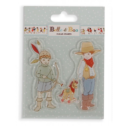 Belle & Boo Clear Stamp - Ellis & Easy