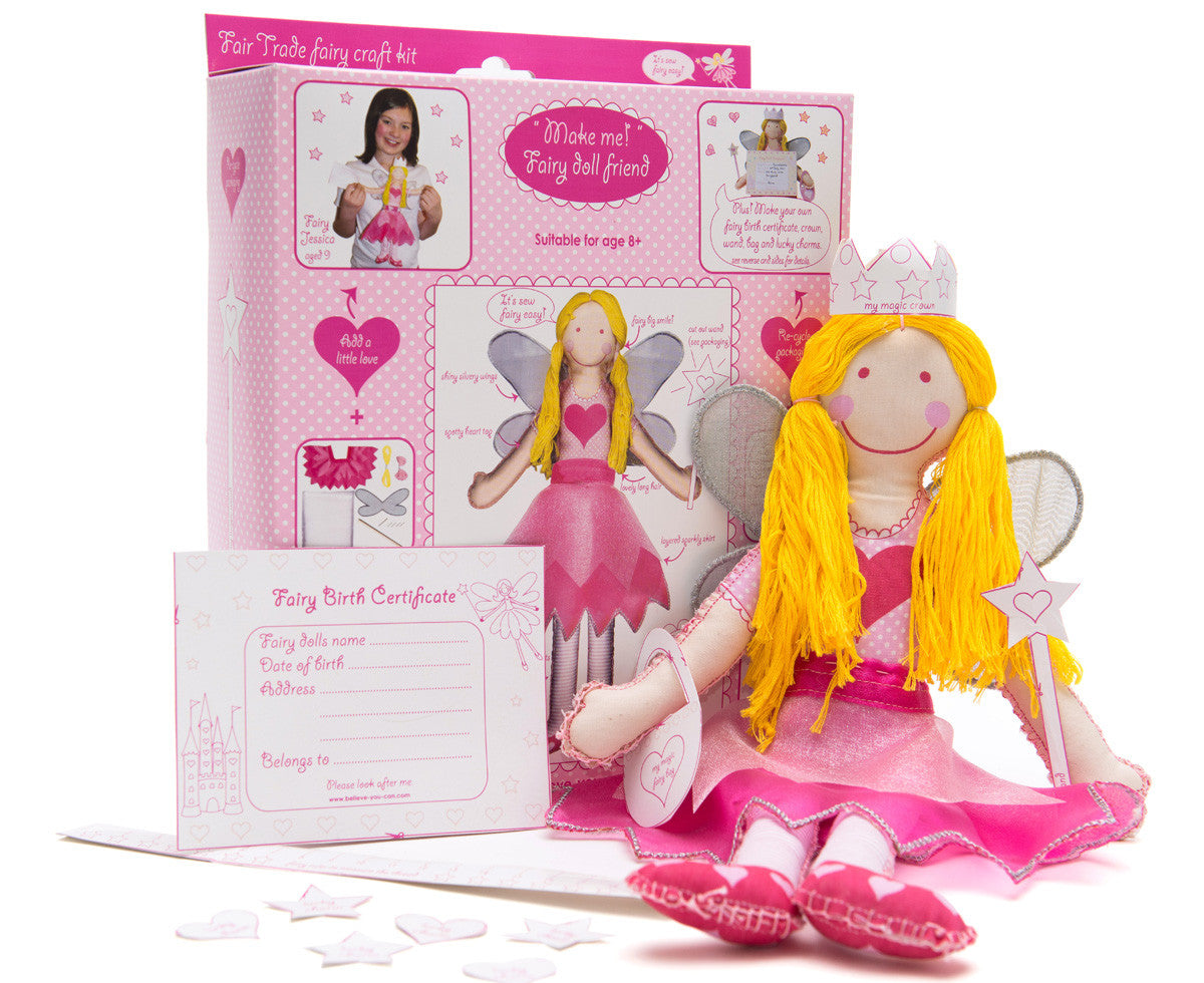 Toys, Fairy Doll Making Kit