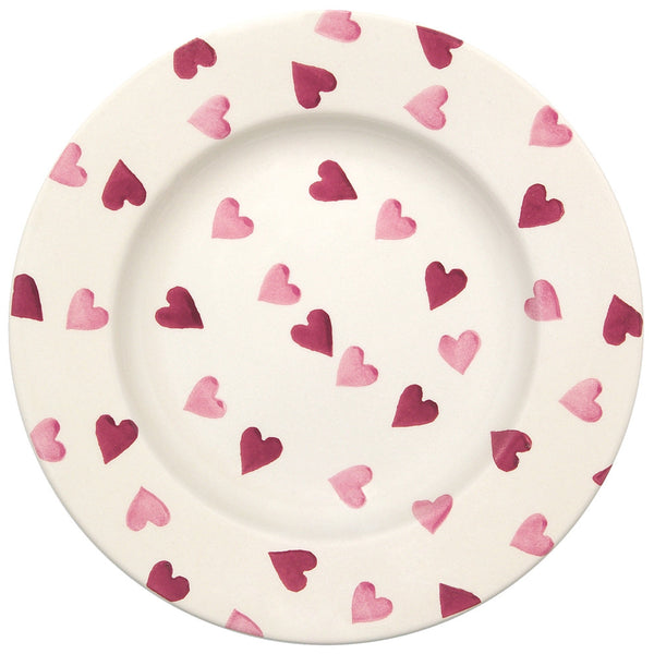 Emma Bridgewater Pink Hearts 8 1/2" Plate SECOND