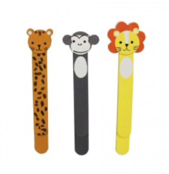 Gisela Graham Safari Design Wooden Bookmarks