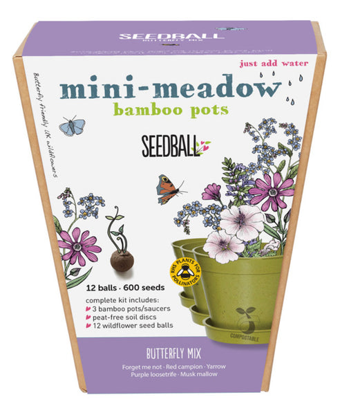 Seedball Mini Meadow - Butterfly Mix