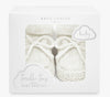 Katie Loxton Knitted Baby Booties - White