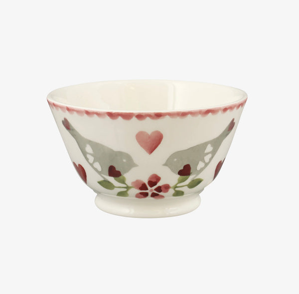 Emma Bridgewater Lovebirds Small Old Bowl