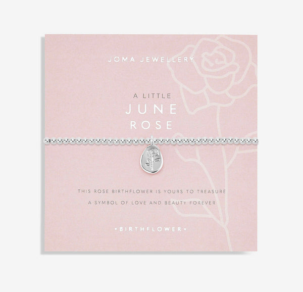 Joma Jewellery Birthflower A Little June Bracelet