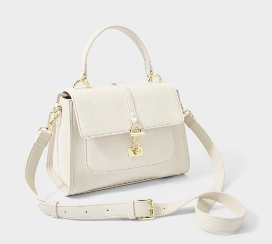 Katie Loxton Naomi Top Handle Bag - Off White