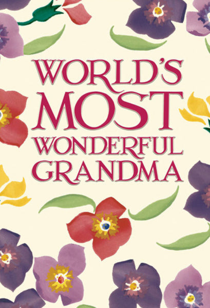 Emma Bridgewater Wonderful Grandma Card