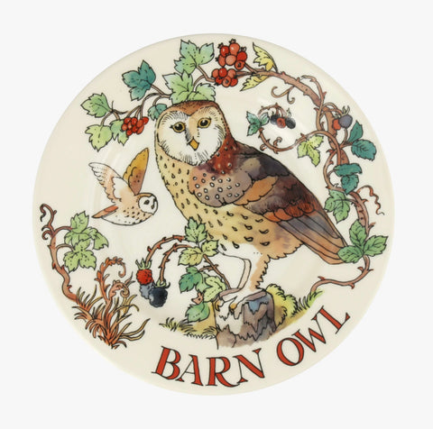 Emma Bridgewater Barn Owl 8 1/2 Inch Plate