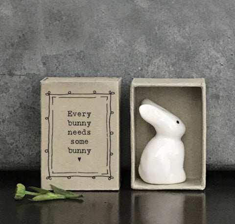 East Of India Matchbox - Bunny