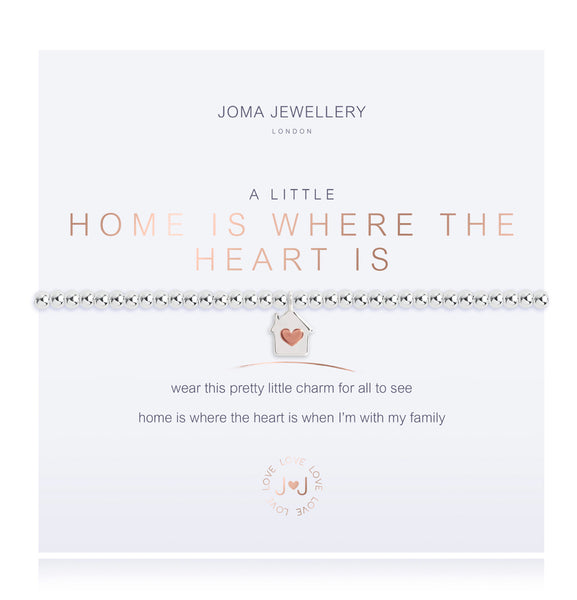 Joma Jewellery A Little Home Is Where The Heart Is Bracelet