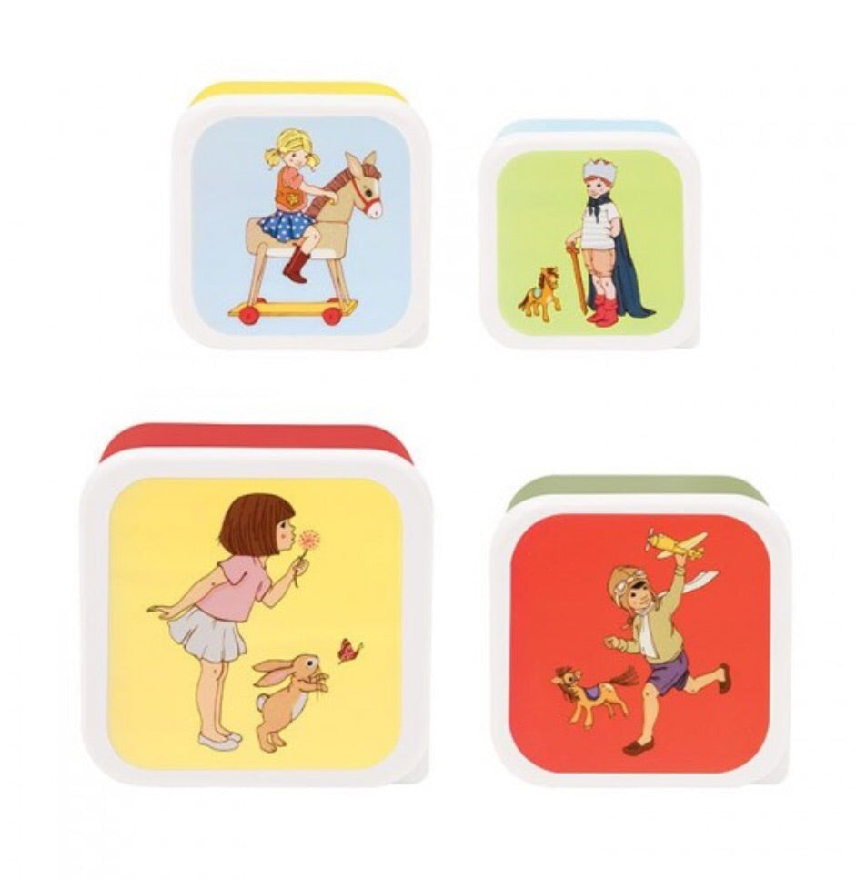 Belle & Boo 4 Snack Boxes