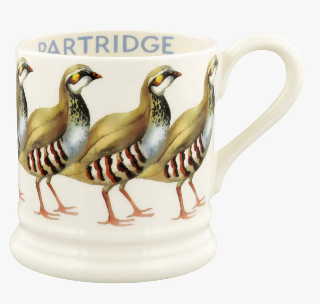 Emma Bridgewater Red Legged Partridge 1/2 Pint Mug