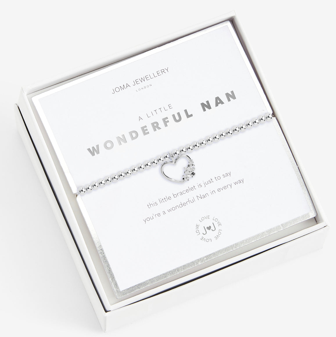 Joma Jewellery Beautifully Boxed A Little Wonderful Nan Bracelet