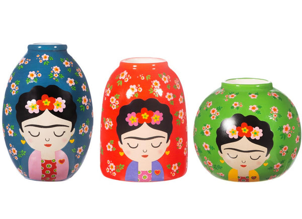 Sass & Belle Floral Frida Vases - Set Of 3