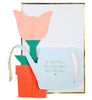 Meri Meri Flower & Water Jug Honeycomb Card