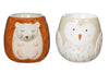 Sass & Belle Forest Folk Owl & Hedgehog Egg Cups - Set Of Two