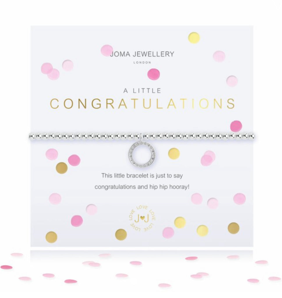 Joma Jewellery Confetti A Little Congratulations Bracelet