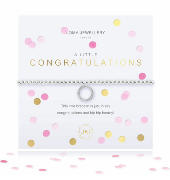 Joma Jewellery Confetti A Little Congratulations Bracelet