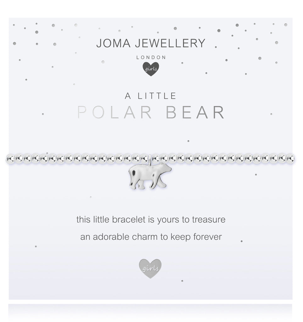 Joma Jewellery Girls Bracelet - Polar Bear