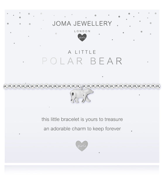Joma Jewellery Girls Bracelet - Polar Bear