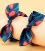 Powder Scrunchies - Tulip Navy