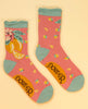 Powder Lovely Lemons Ankle Socks - Pinks