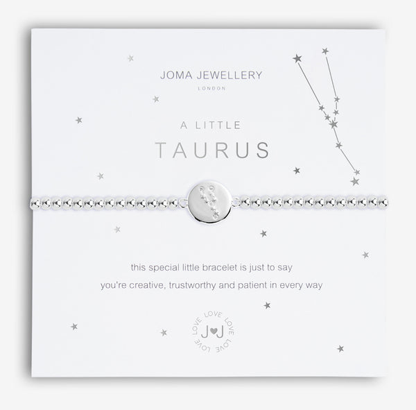 Joma Jewellery Star Sign A Little Taurus Bracelet