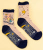 Powder Aquarius Zodiac Ankle Socks