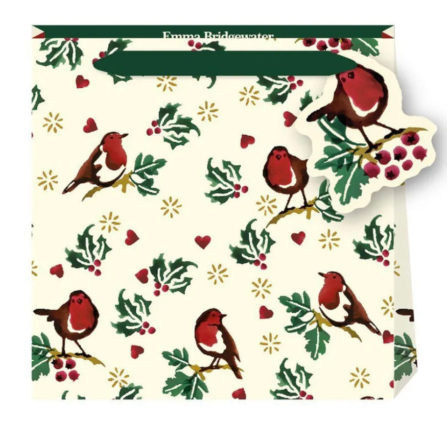 Emma Bridgewater Robin Small Gift Bag