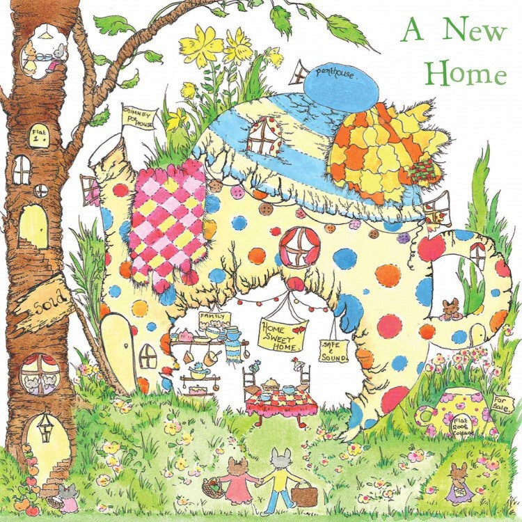 The Porch Fairies Card - New Home (Home Sweet Home)