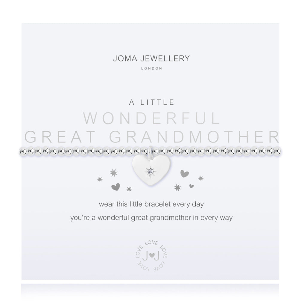 Joma Jewellery A Little Wonderful Great Grandmother  Bracelet