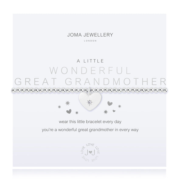 Joma Jewellery A Little Wonderful Great Grandmother  Bracelet