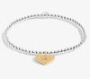 Joma Jewellery A Little Love, Peace And Yoga Bracelet