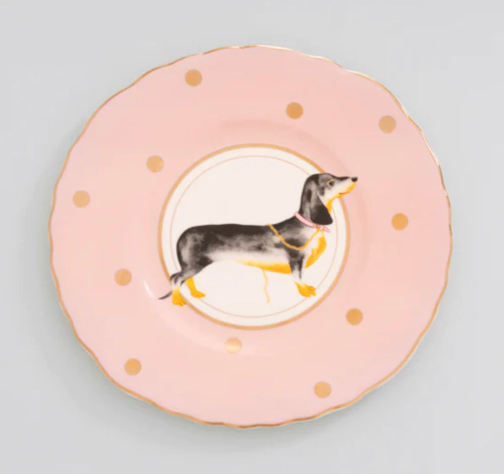 Yvonne Ellen Sausage Doggie Plate